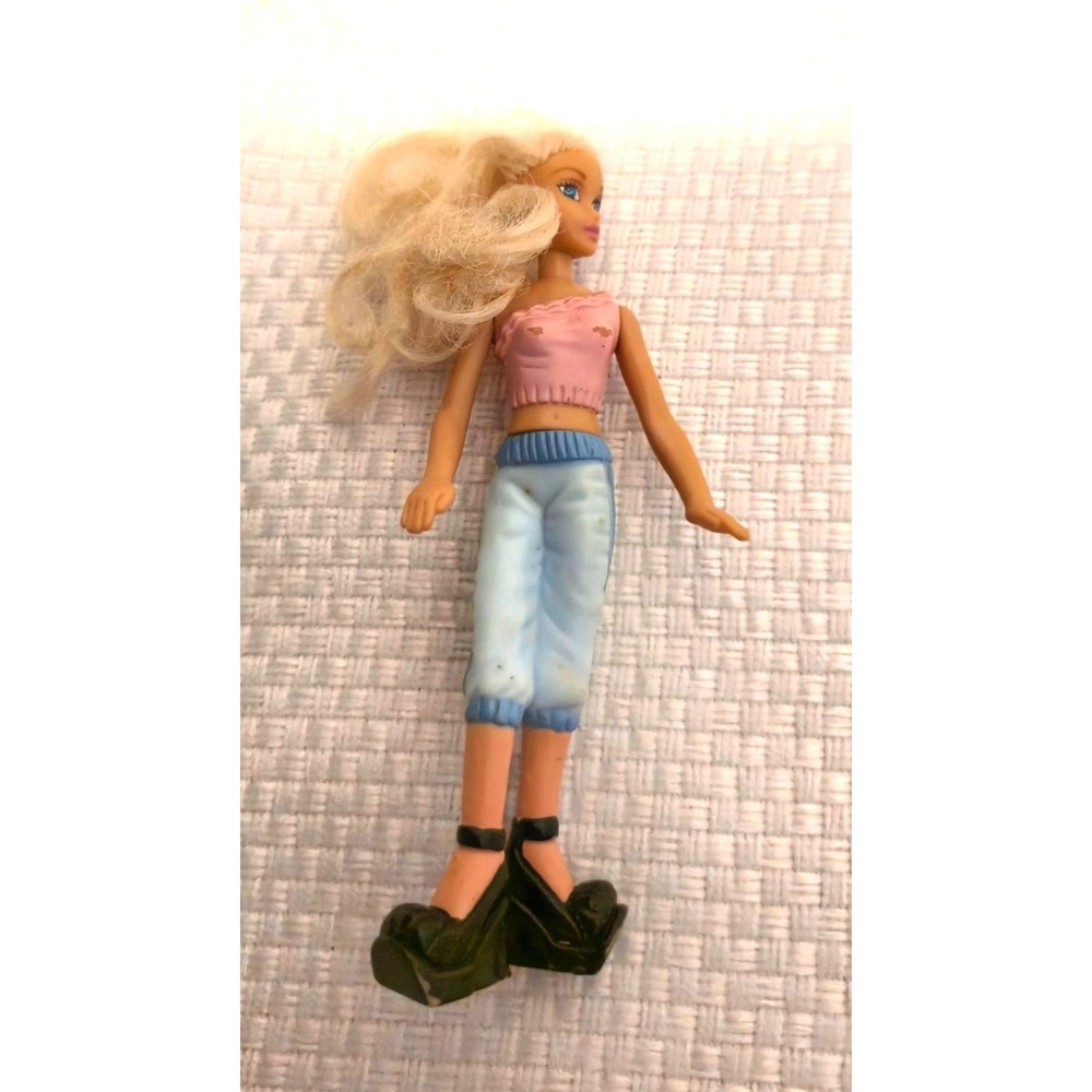 McDonalds My Scene 2004 Barbie City Scene 1 Doll Platform Shoes 5 inch Vintage